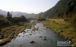 大山川道の駅付近