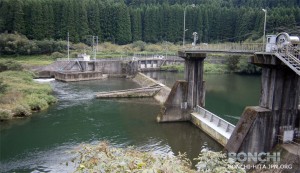 九州電力株式会社の大山川取水堰