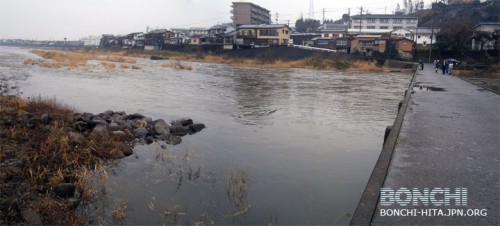 日田漁協前