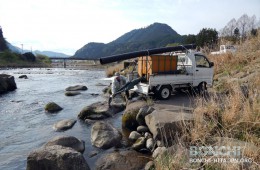 鮎の放流