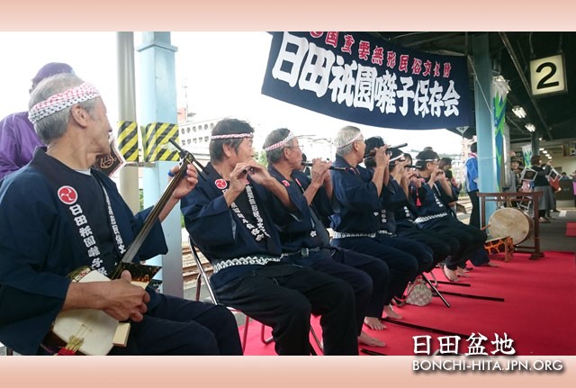 日田祇園囃子保存会のみなさん