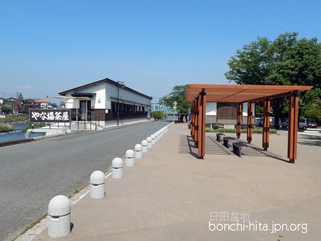 竹田公園横のやな場茶屋